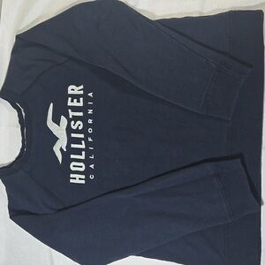 Hollister California Vintage Y2K Blue Sweatshirt Size Medium